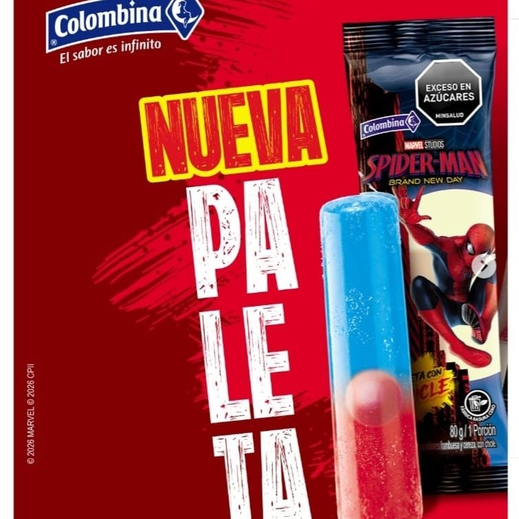Paleta Spider-Man