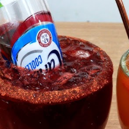 Michelada de caribe cooler Vino tinto 1 litro