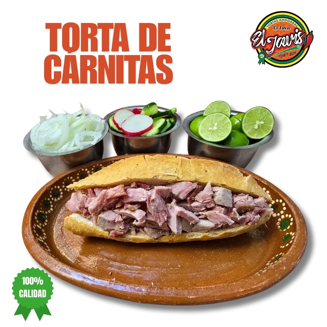 Torta de Carnitas