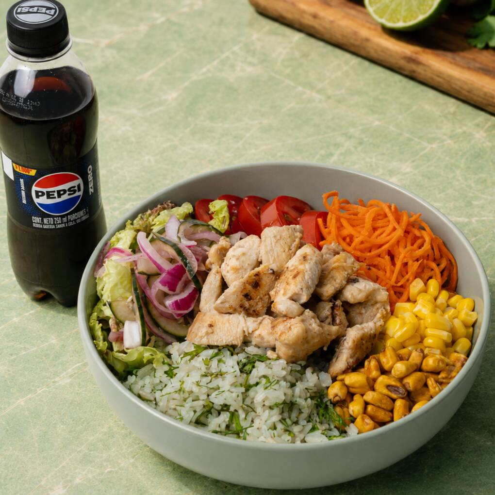 Combo Menú Fresco Pollo Bowl