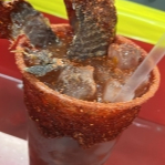 Clamato con carne seca
