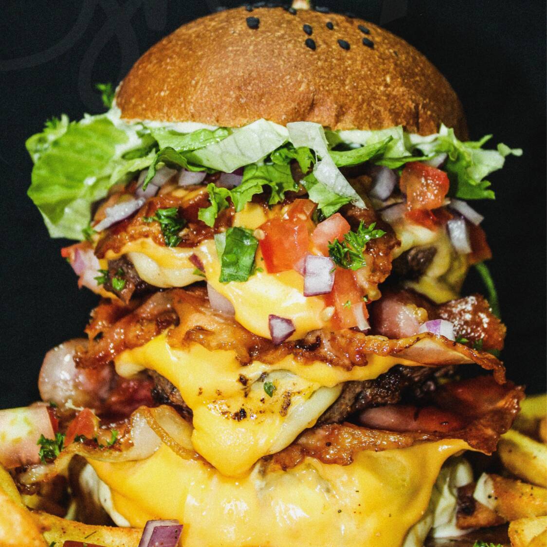 Monster Triple Bacon