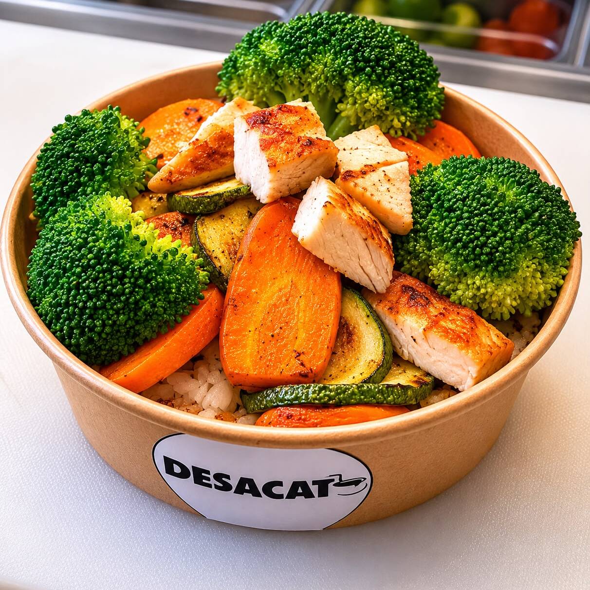 Bowl con Base de Mix de Lechugas