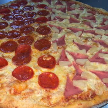 (8Reb) Pizza Lanis "Mitades" (Orilla Rellena)