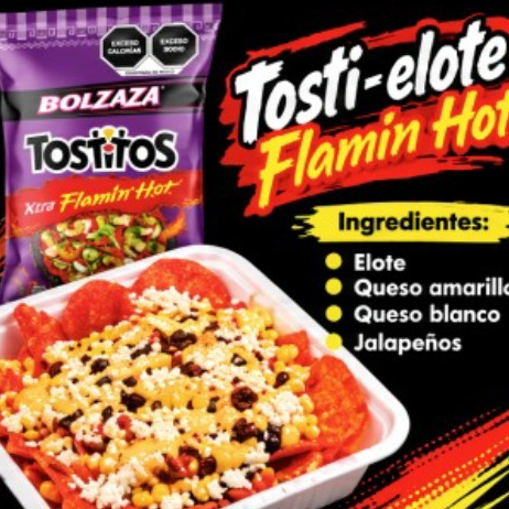 TOSTITOS FLAMIN HOT