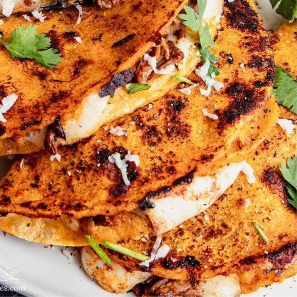 Quesabirria Tortilla de Harina