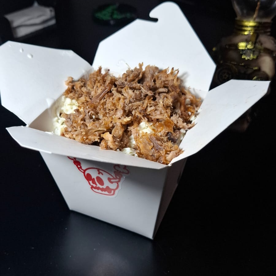 Chilakiles con Barbacoa