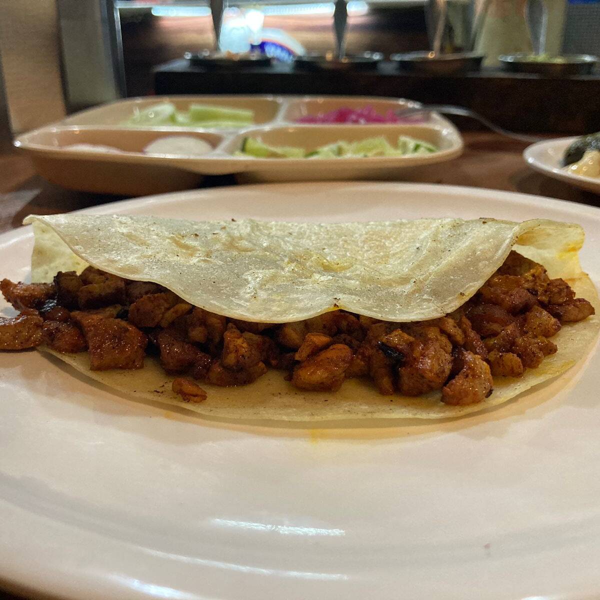 Quesadilla Harina con Adobada