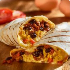 Burrito de Huevo con Chorizo