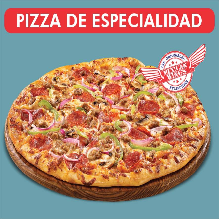 PIZZA GRANDE 8 REBANADAS
