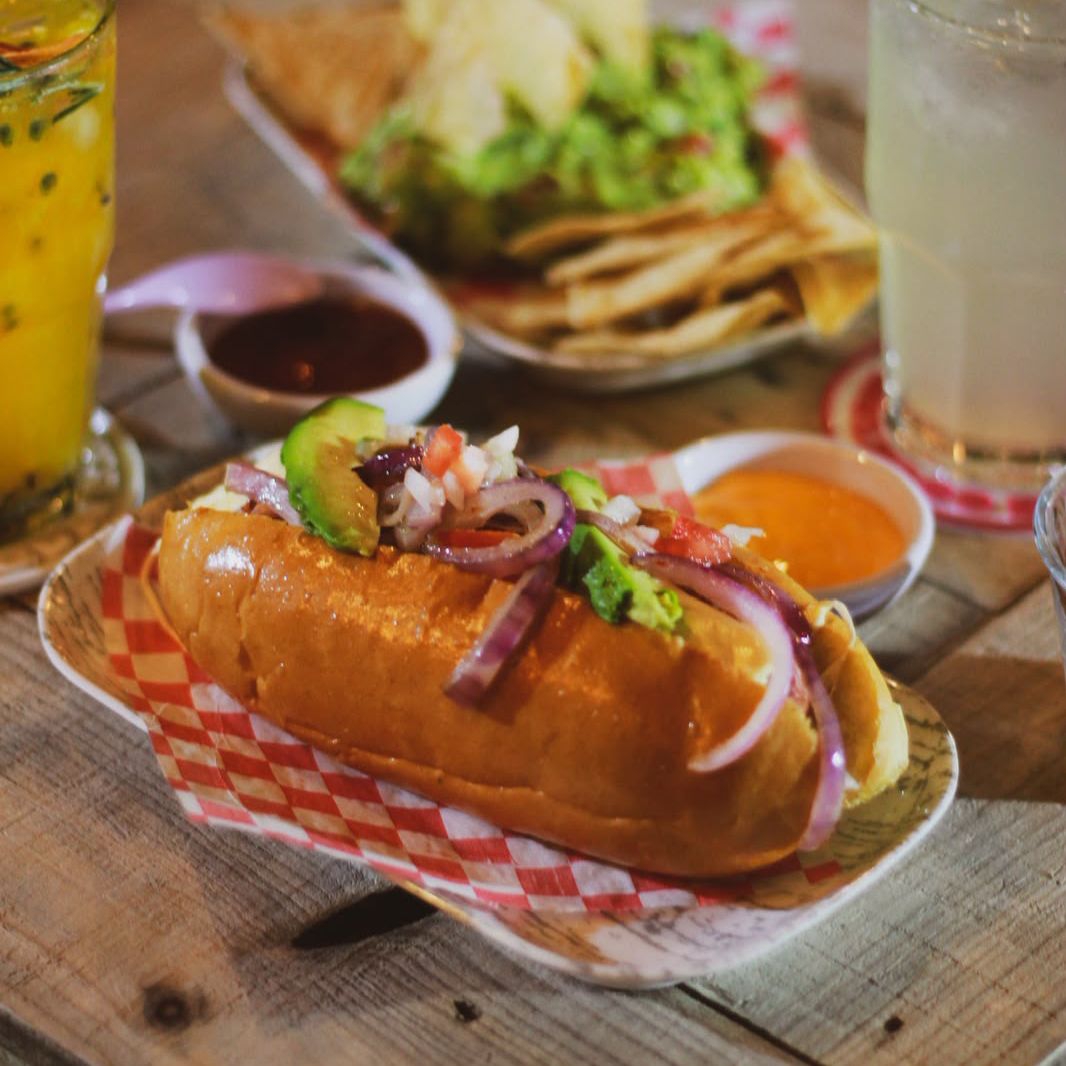 Hot Dog Hawaiano