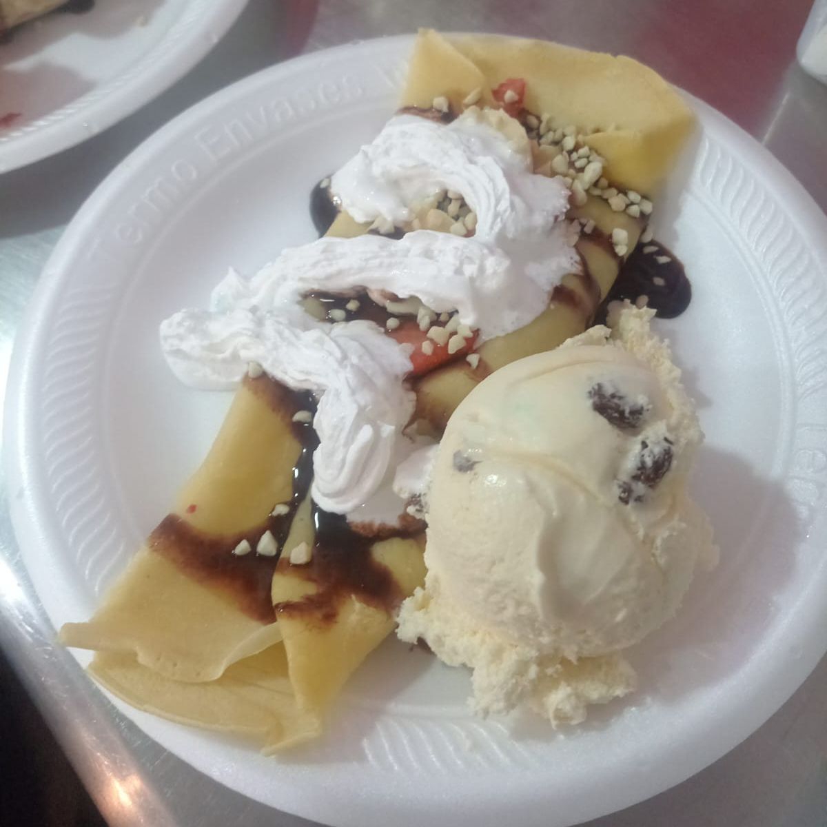 Crepa con Helado