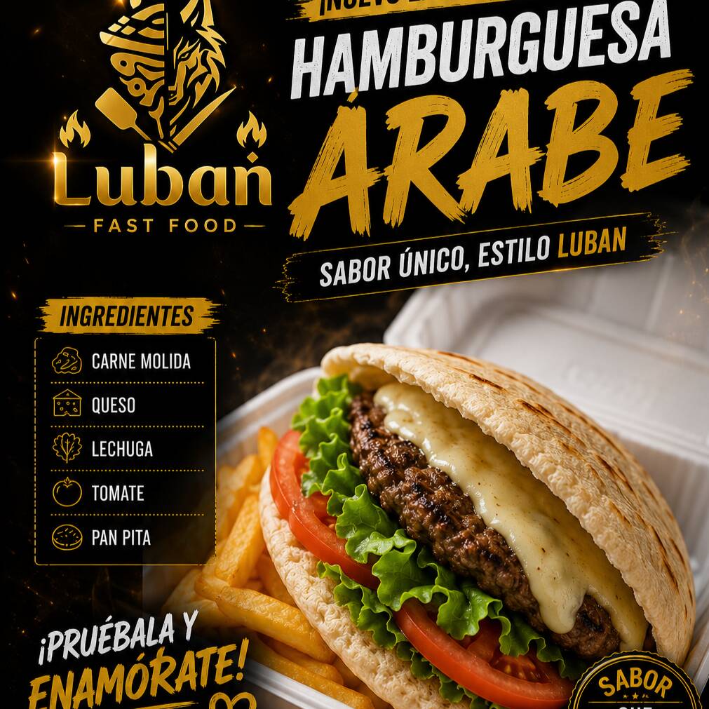 HAMBURGUESA ARABE