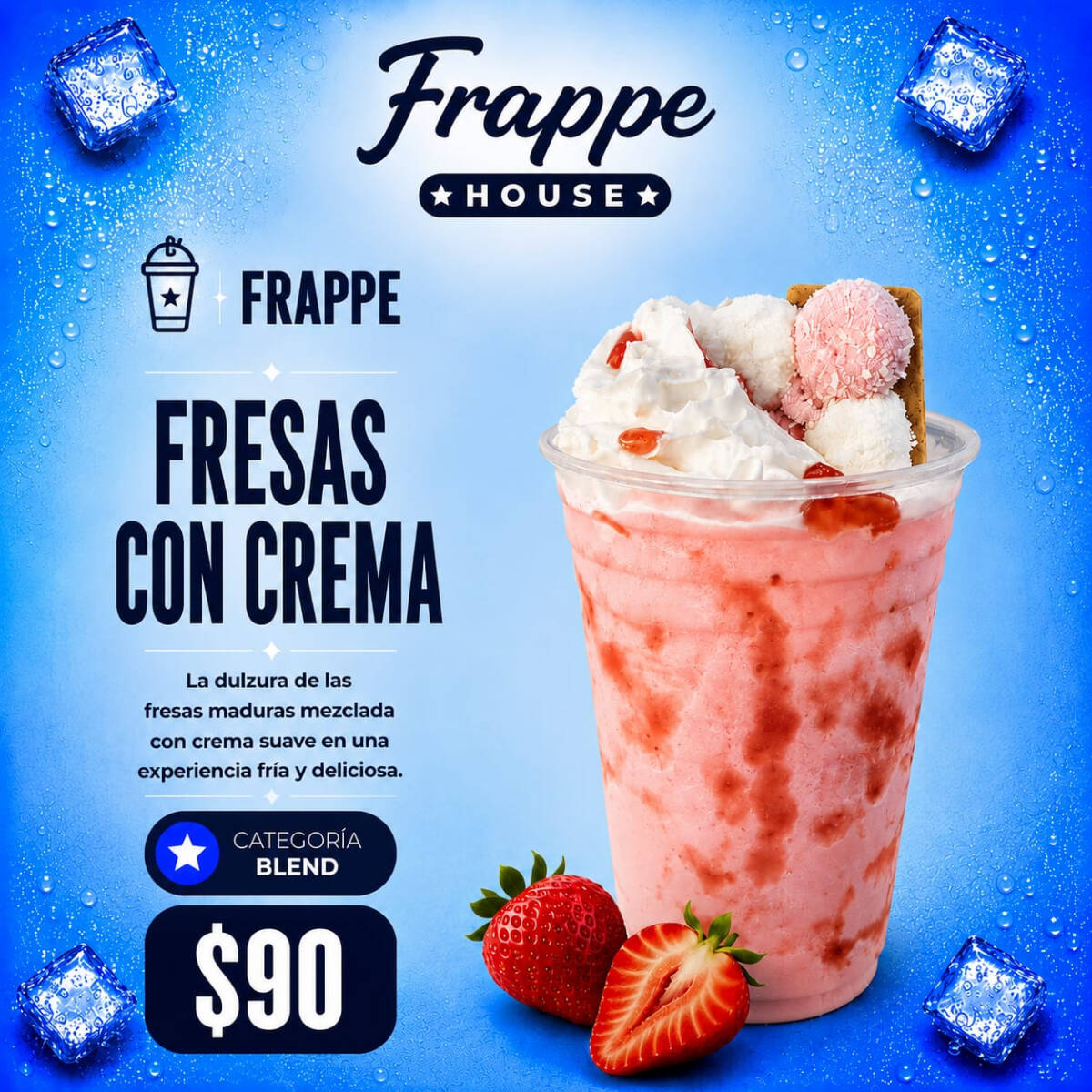 Fresas con Crema