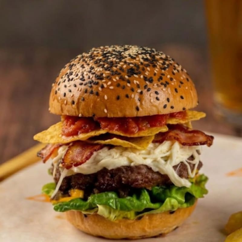 Hamburguesa Hawaiana (haw)