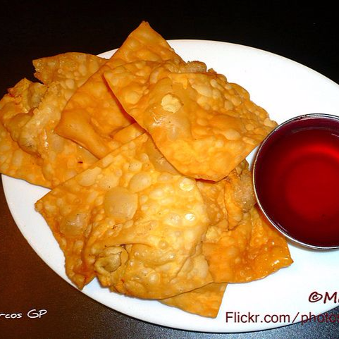 Wantán Frito 6 uds sin Relleno