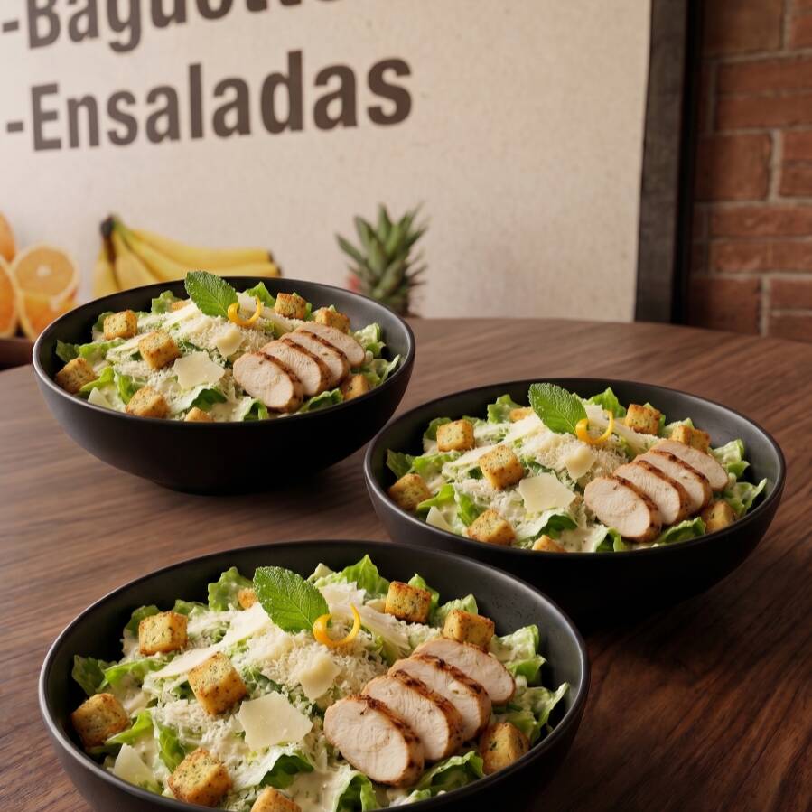 Combo Amigos 3 Ensaladas Cesar Medianas