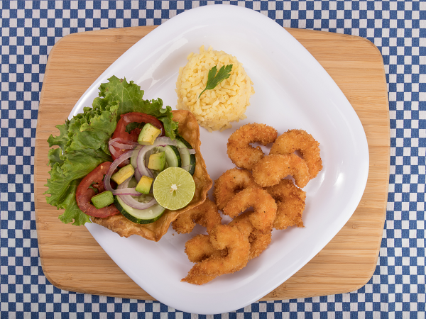 Camarones Empanizados