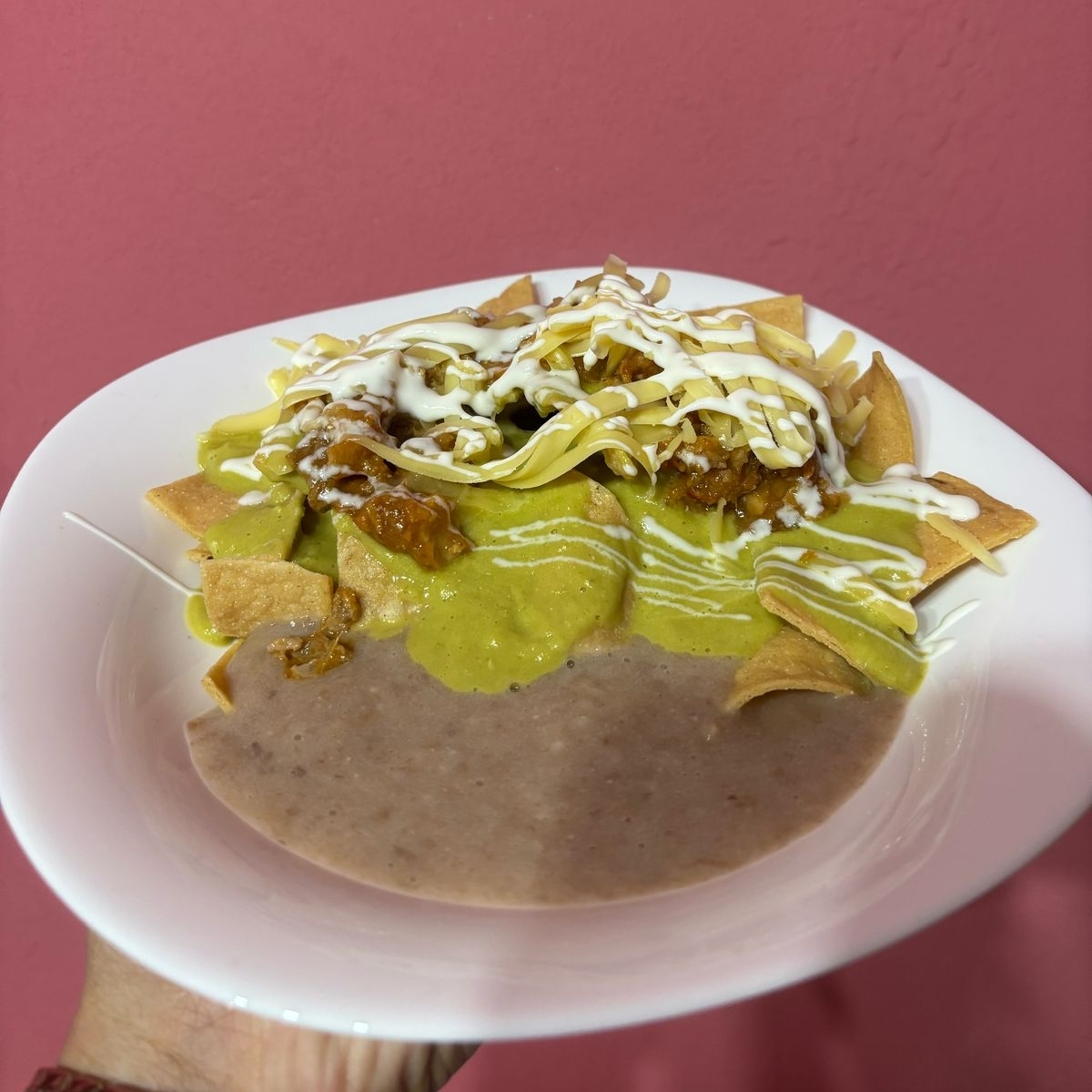 Chilaquiles Verdes Majaderos