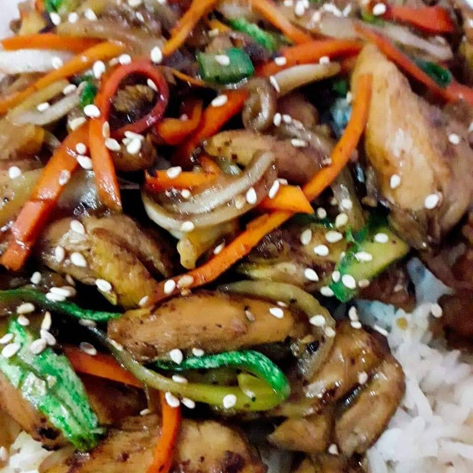 Teriyakidón de Pollo