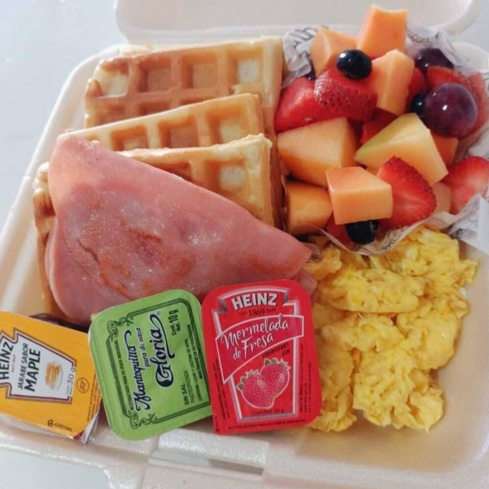 Waffles & Eggs