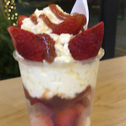 Fresas con Crema Pequeña