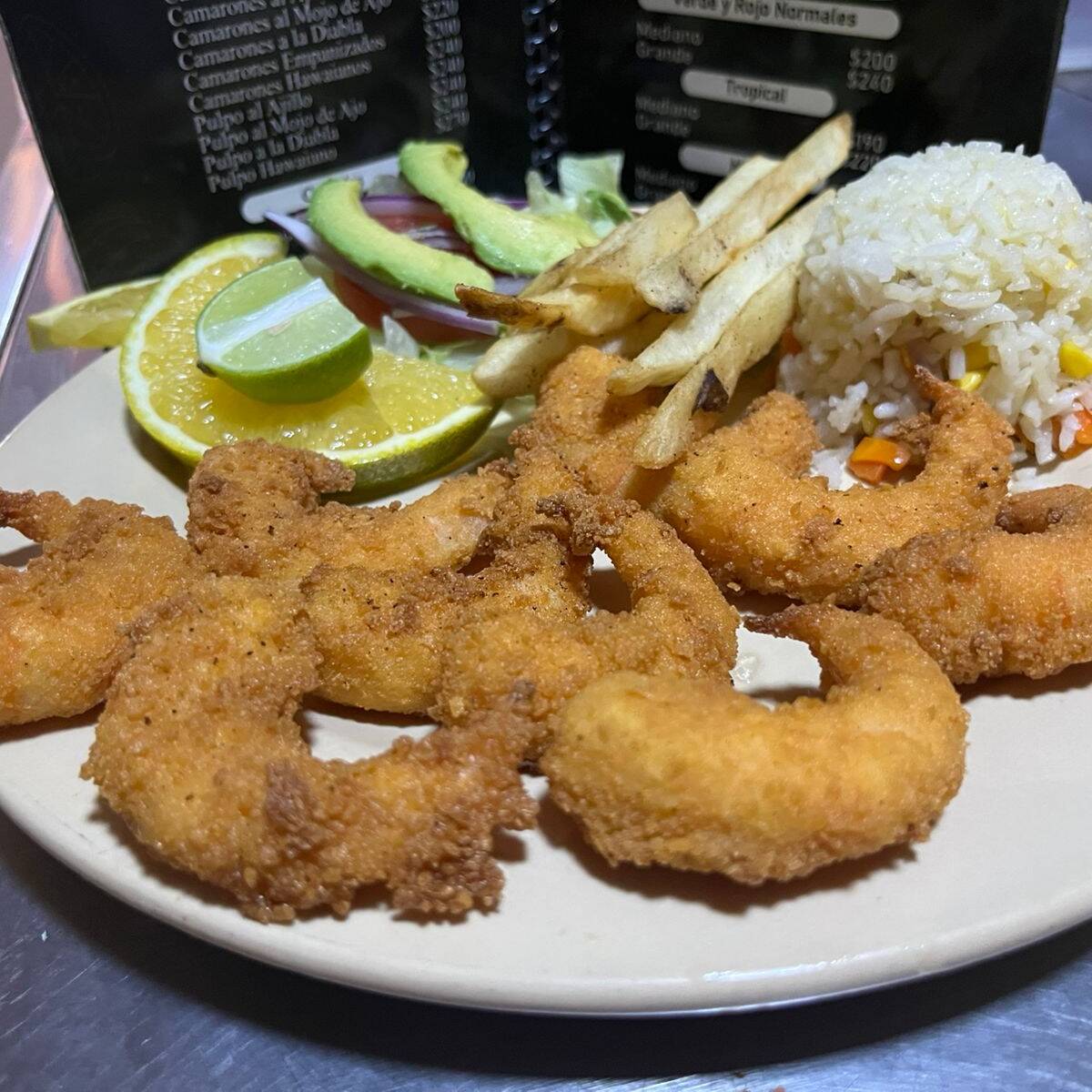 Camarones Empanizados