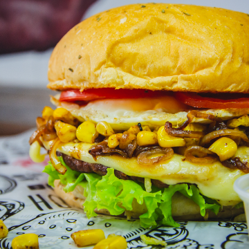 Hamburguesa Paisa+Papas+Gaseosa