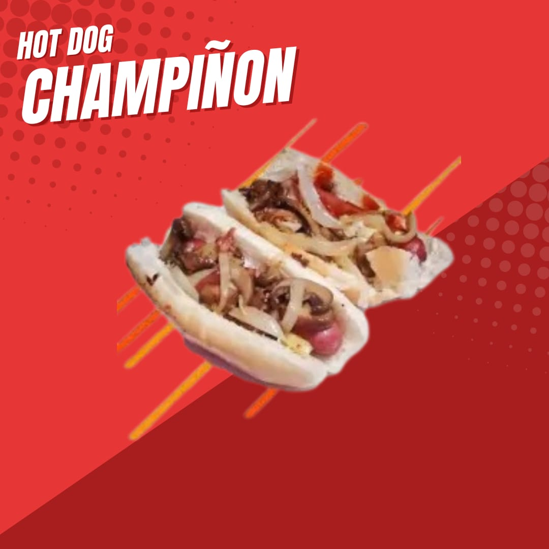 2 Hot dog champidogo + 1 papa