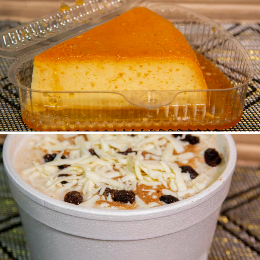 Quesillo + Arroz con leche 16 oz