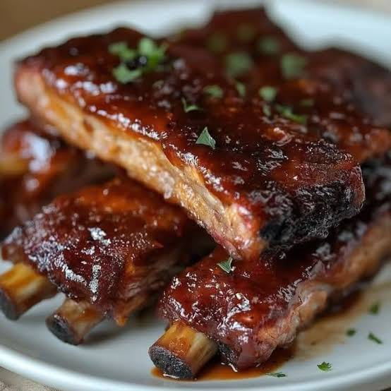 Costelinha Suína C/barbecue pra 2 Pessoas