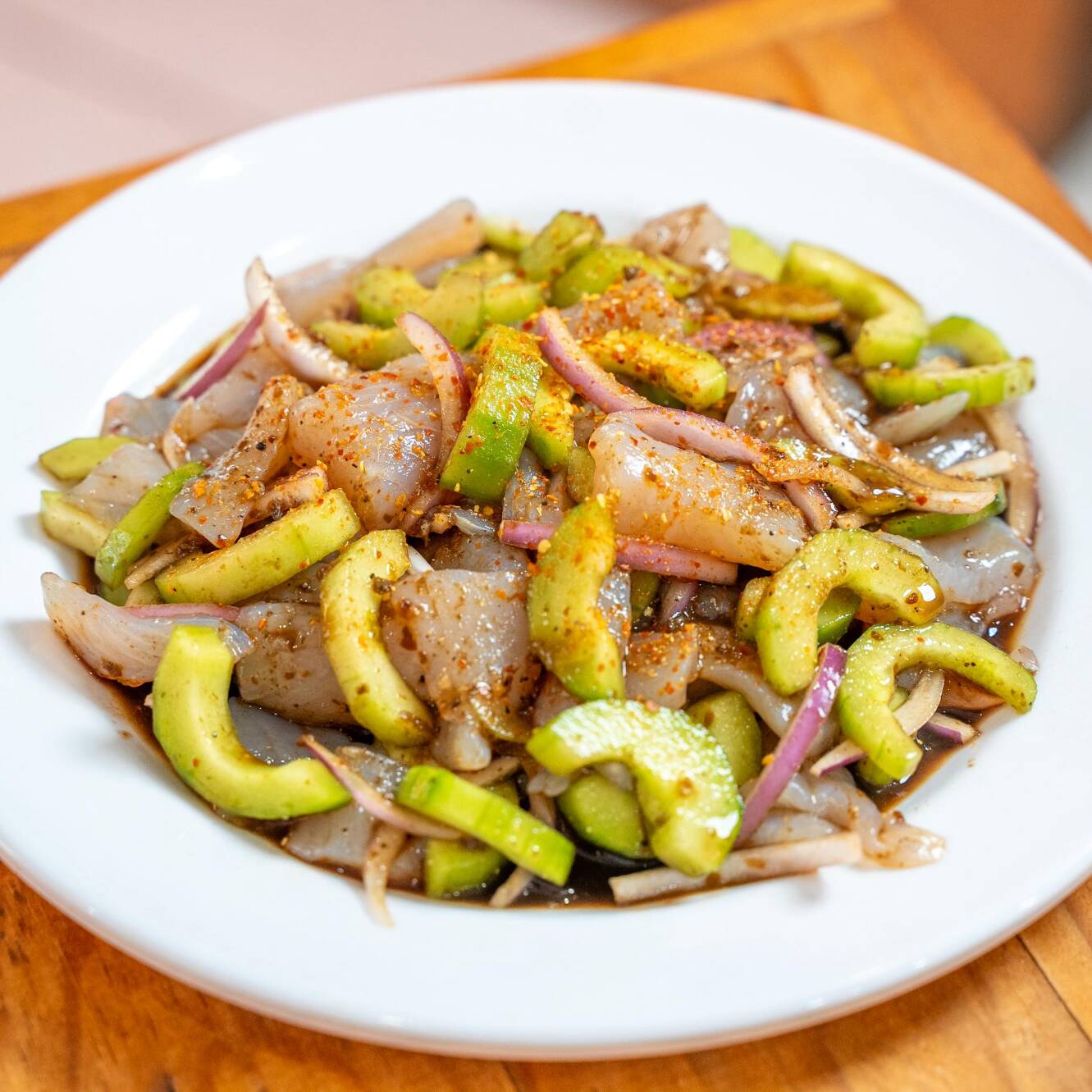 Aguachile de robalo