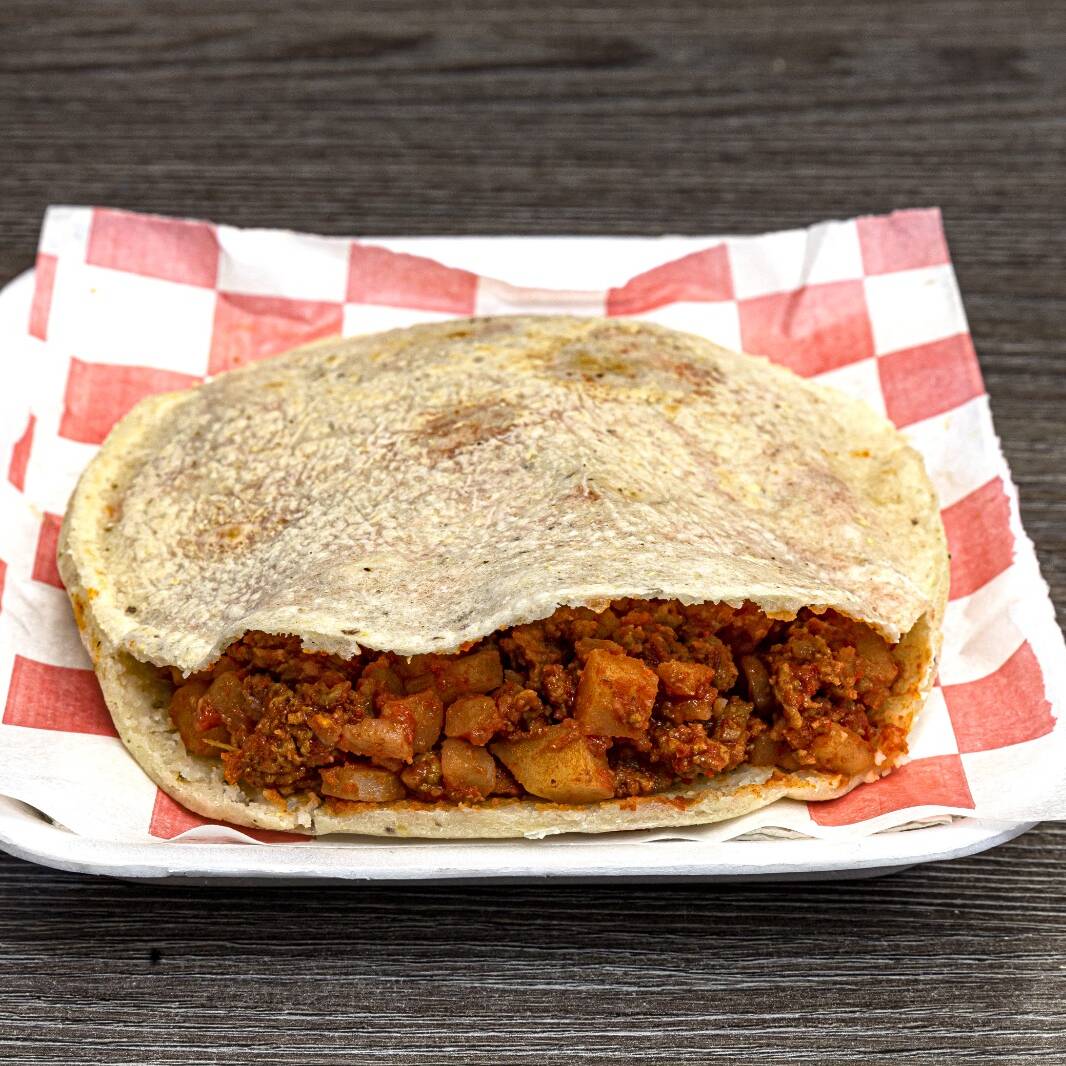 Picadillo rojo.