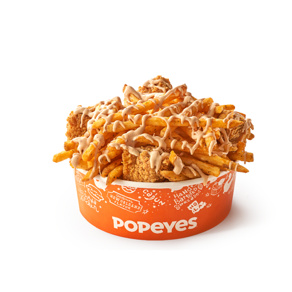 Acompanha 10 filezinhos crocantes, duas porções de batata Cajun grande e 100g e molho — à escolha entre Nola Rose, Louisiana Maionese Temperada ou Barbecue.

*Para garantir a qualidade na entrega o envio é feito em caixas e não em baldes e o molho é enviado separadamente. Imagem meramente ilustrativa.