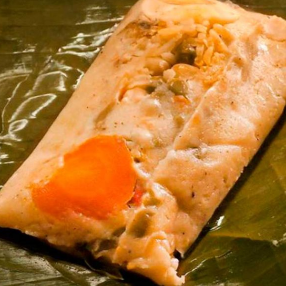 Tamal de Cerdo Navideño