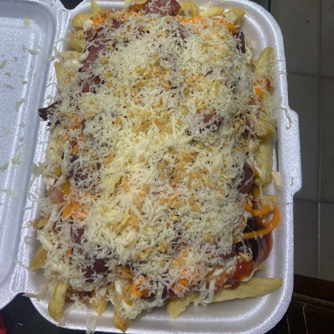 Maionese, Ketchup, Mostarda, Barbecue, Cheddar, Requeijão, Calabresa, Bancon