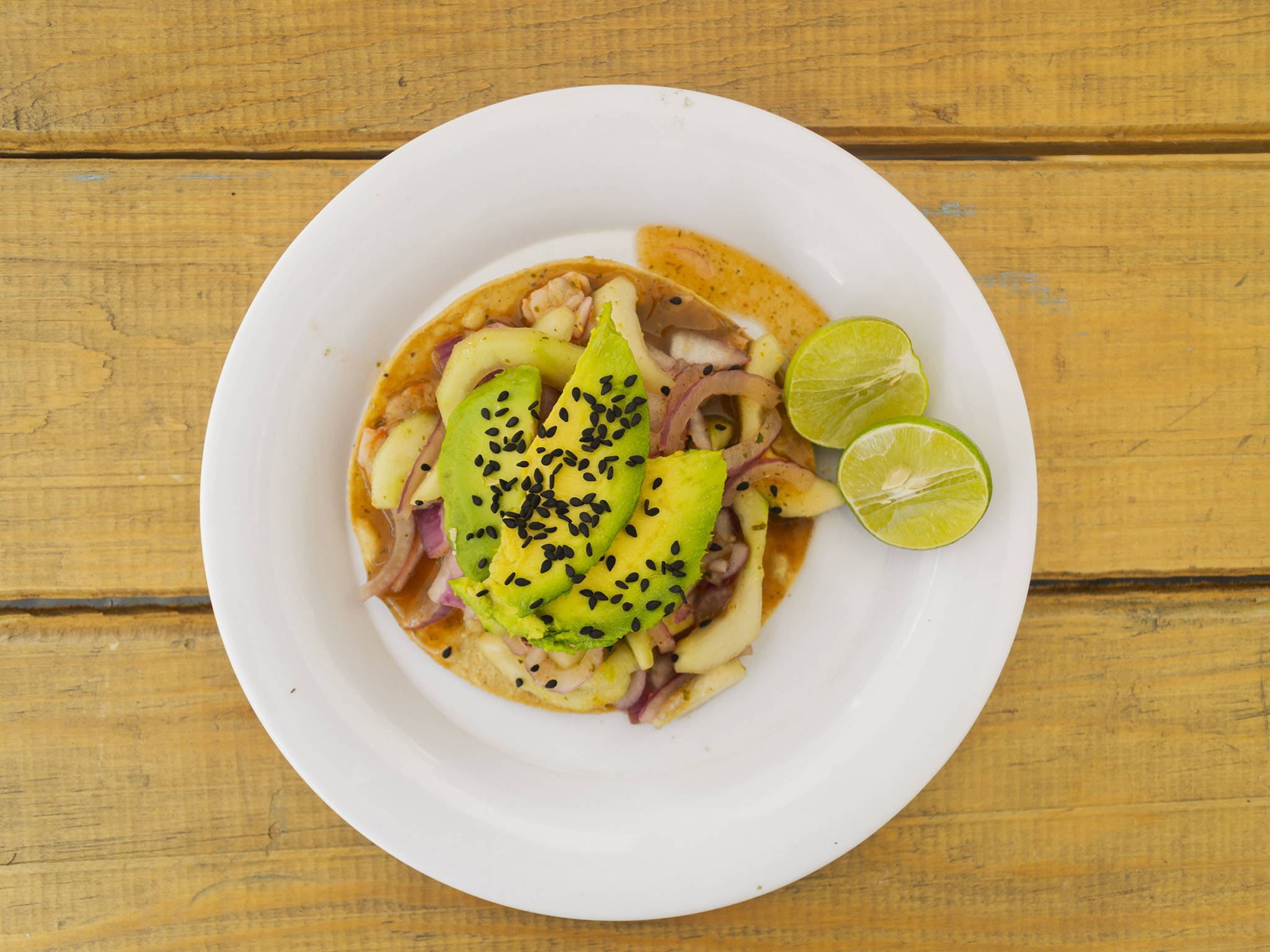 Tostada Aguachile Marisquero