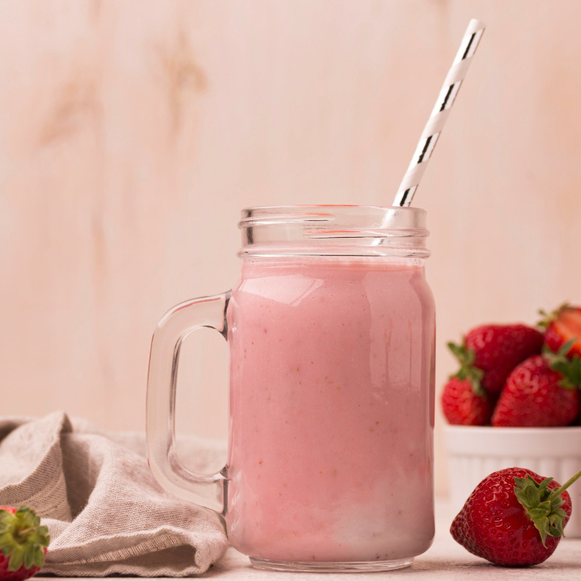 Smoothie de Fresa 12 Oz