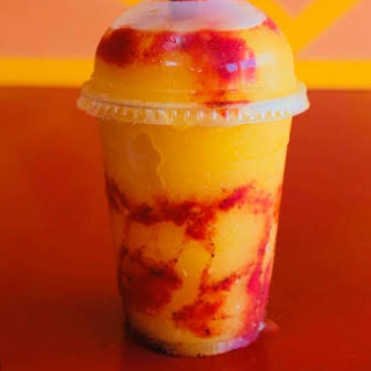 Frappe Mango con chamoy