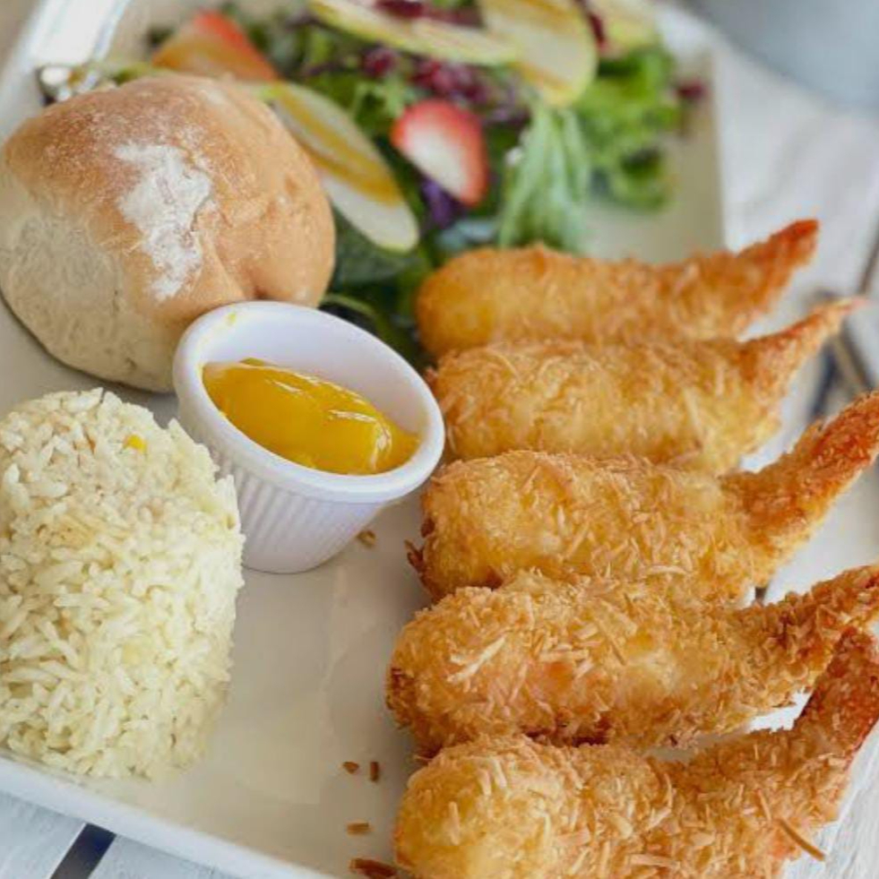 Camarones al Coco Rellenos