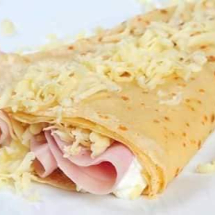CREPA DE JAMON Y QUESO PHILADELPHIA