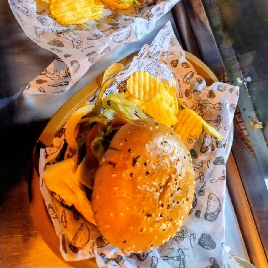 Hamburguesa de Arrachera