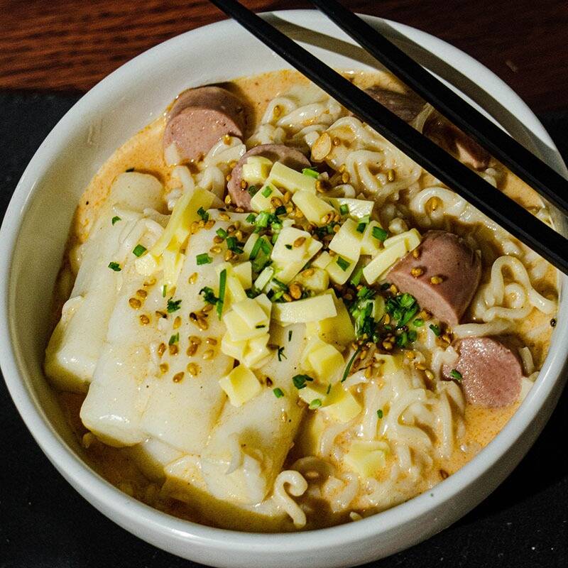 Rabokki Carbonara