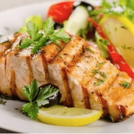 SALMON A LA PARRILLA