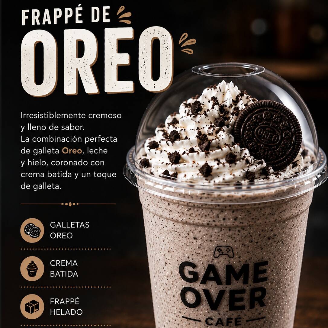 Frappé de Oreo