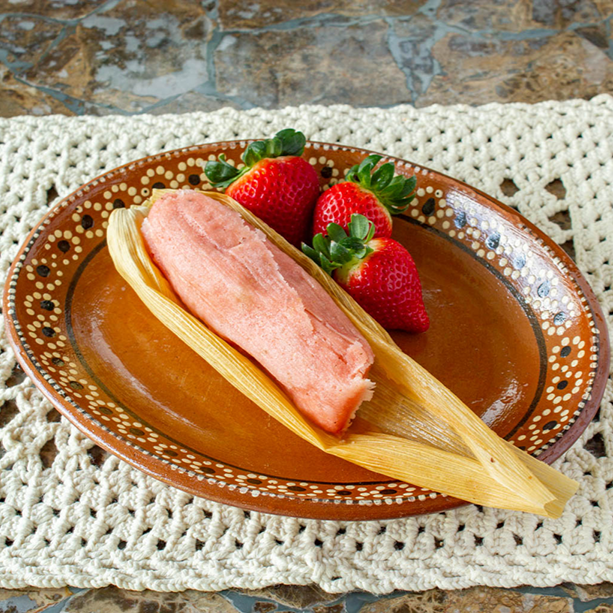 Tamal de Fresa