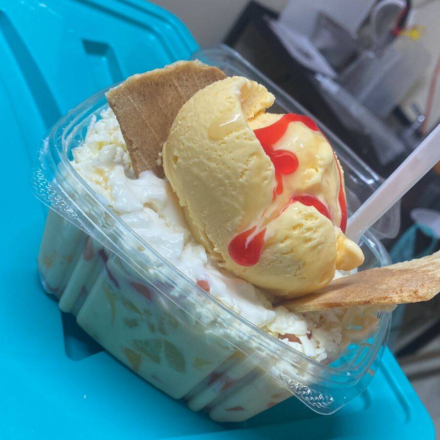 Ensalada de frutas 14onza