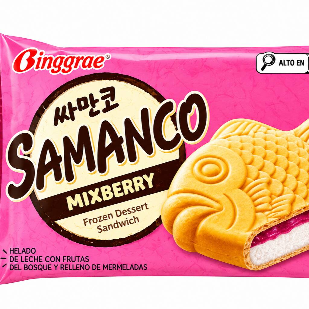 HELADO SABOR MIX BERRY