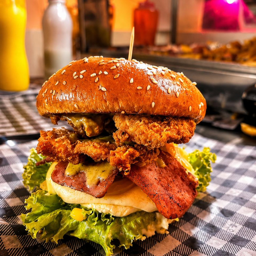 Hamburguesa La Obre + Papas