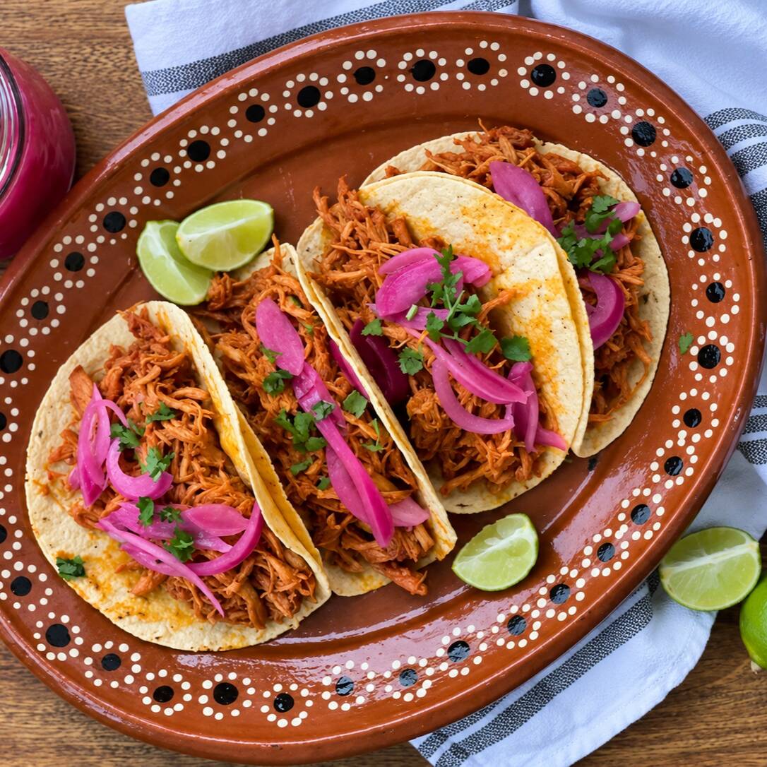 Tacos de Cochinita 4pz
